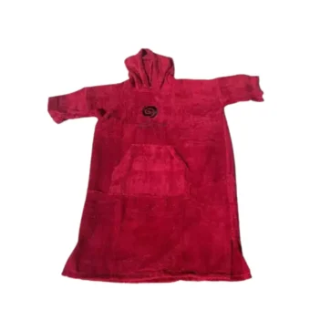 Radz Poncho Towel Burdeos