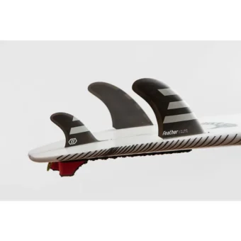 Feather Fins Twin Fin Hc 2+1 Black 2026
