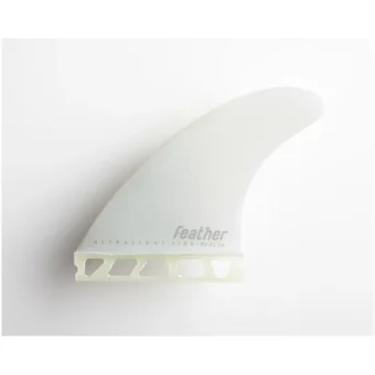 Feather Fins Ultra Light Hexa Core White 2026