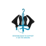 Surflogic Wetsuit accessories hanger Double system - Imagen 2