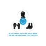 Surflogic Wetsuit accessories bag dryer - Imagen 2