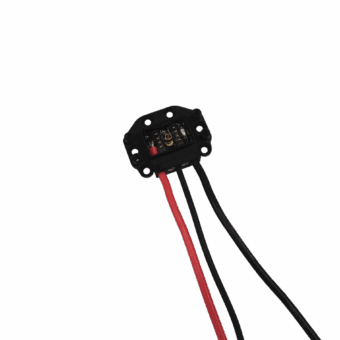 Duotone cruise male connector with cables top plate (only)