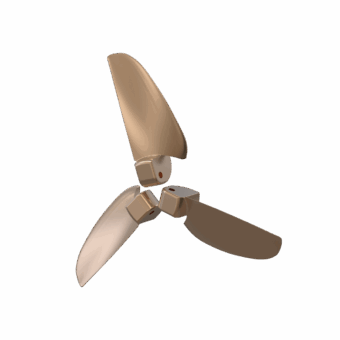 Duotone epropeller 3-blade sls (3pcs)