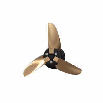 Duotone epropeller 3-blade sls with mount
