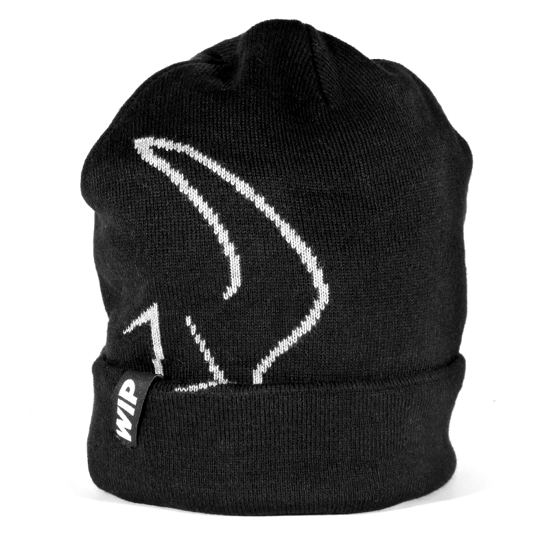 1.-WOVEN-BEANIE-BLACK Wip Woven Beanie - Imagen 1