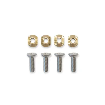 Unifiber Plate Adapter Bolt Set M8x30 & T-Nuts Hard Boards