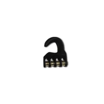 Unifiber Pulley-Hook Aluminium 4 rollers - 20 mm