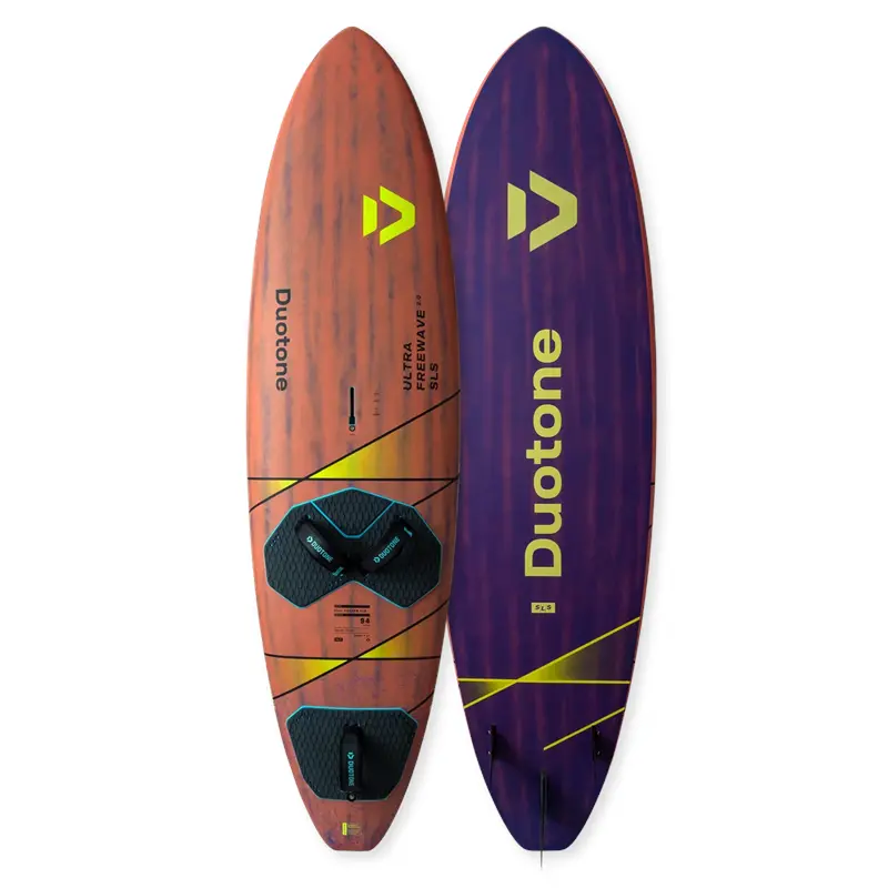 DUOTONE-Windsurf_2026_Ultra_FreeWave_SLS_Top_Bottom_real_2500x2500px Duotone Ultra FreeWave 2.0 SLS (SB, incl. fin) 2027 - Imagen 1