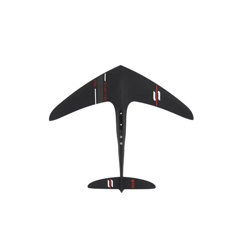 GSD780-FCM-370BB Sabfoil Glider Blackbird Sea Devil 780-FCM-370 WSD780/BB - FC/M - SF/370 Hydrofoil bag included - Imagen 1