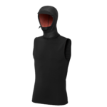 Mystic Neoprene Top with hood 3/2mm 2027