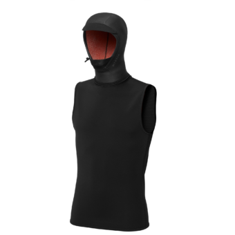 Mystic Neoprene Top with hood 3/2mm 2027