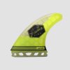 FF Ultralight Single Tab Yellow/White - Fin B 15.2 - FEATHER FINS