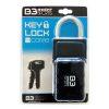 B3 Key Lock (4 Comb) - KLB3 - RADZ